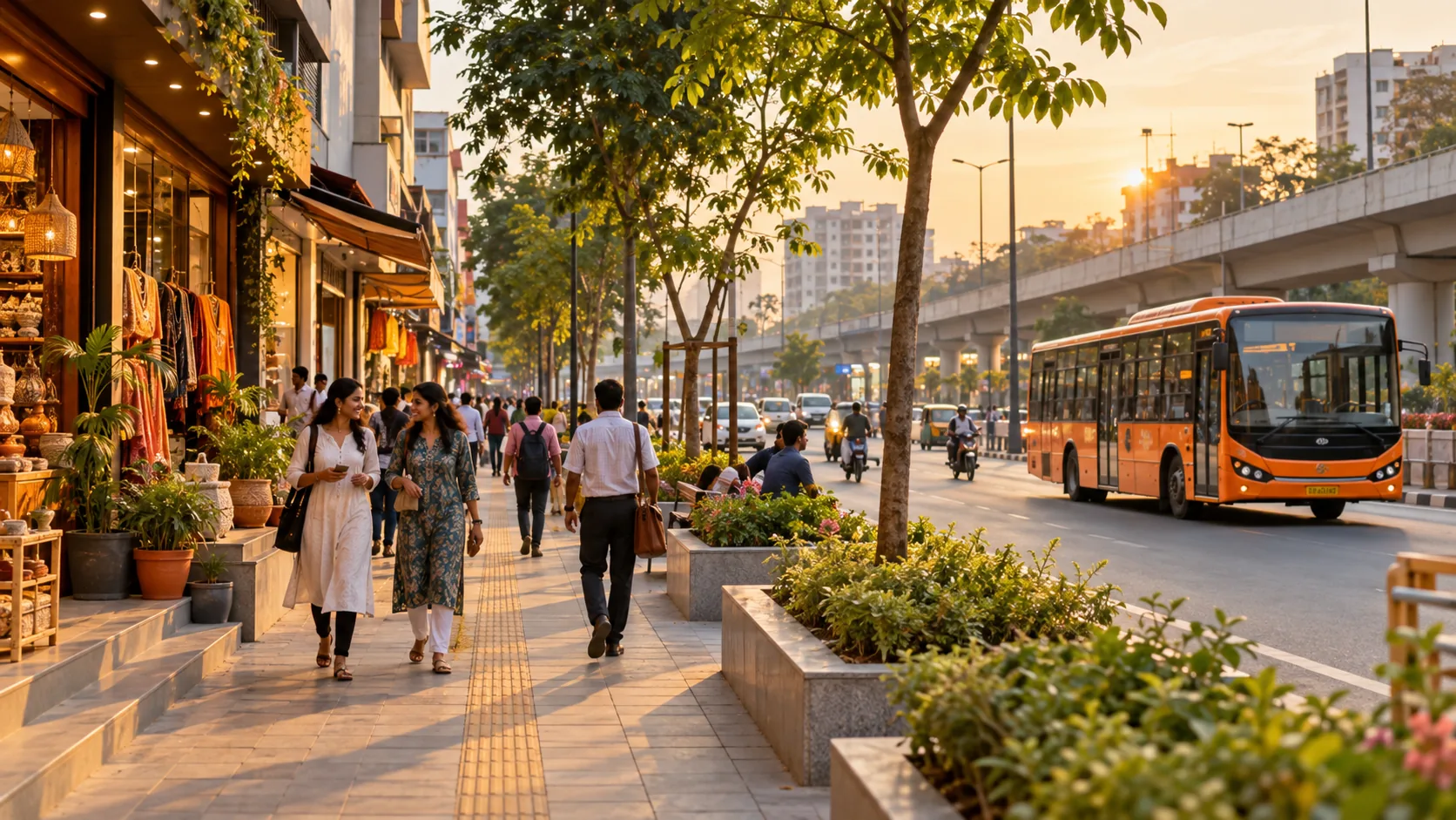 Indian urban community and public infrastructure